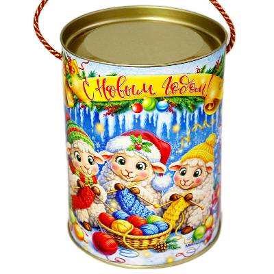 Детский подарок на Новый Год в тубе весом 600 грамм в Раменском